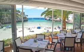 Blick aus dem Restaurant